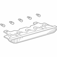 OEM Toyota Prius Lamp Assy, Center Stop - 81570-47010