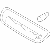 OEM Hyundai Lamp Assembly-High Mounted Stop - 92700-2B000