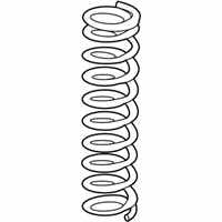 OEM Acura CL Spring, Front - 51401-S3M-A11