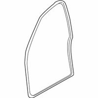 OEM 2004 Jeep Grand Cherokee Seal-Front Door - 55136115AD