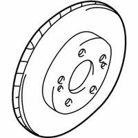 OEM 2003 Dodge Stratus Front Brake Rotor - 4615A069