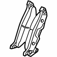 OEM Chrysler Pacifica Rear Disc Brake Pad Kit - 5114439AA