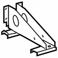 OEM 2005 Dodge Sprinter 3500 Bracket-Frame - 5119822AA