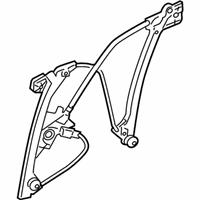 OEM 2019 Nissan GT-R Regulator Assy-Door Window, Rh - 80720-JF00A