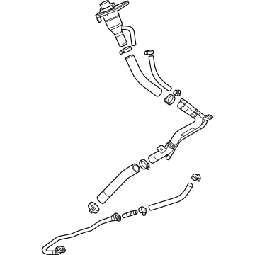 OEM 2021 Chevrolet Suburban Filler Pipe - 84692820