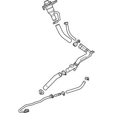 OEM Cadillac Filler Pipe - 84692820