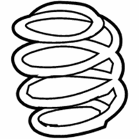 OEM Jeep Patriot Front Coil Spring - 5105842AD