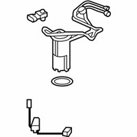 OEM 2005 Saturn Ion Fuel Tank Fuel Pump Module Kit - 15245457