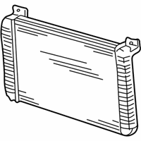 OEM 2003 Chevrolet Silverado 3500 Radiator Assembly - 15768676