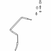 OEM Pontiac G6 Tube Asm, A/C Condenser & A/C Evaporator - 19244820