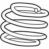 OEM 2008 Chrysler Pacifica Front Coil Springs - 4862005AB