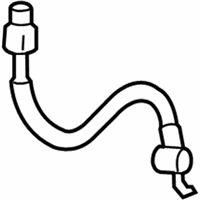 OEM 2008 Lexus IS350 Hose, Flexible - 90947-02F72