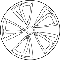 OEM Hyundai Sonata 17 Inch Wheel - 52910-4R250