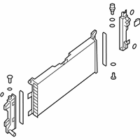 OEM 2014 Nissan Leaf Radiator Assy - 21410-3NF0A