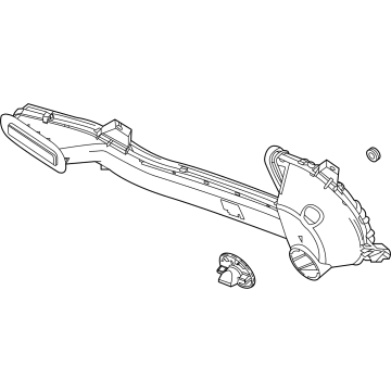 OEM GMC Rear Duct - 85126004