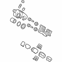 OEM 2018 Kia Sorento Rear Wheel Brake Assembly, Right - 58230C6000