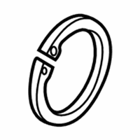 OEM 2005 BMW Z4 Lock Ring - 33-41-1-138-648