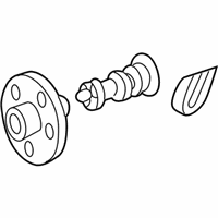 OEM 2001 Ford Mustang Axle Shaft Assembly - XR3Z-4234-AA