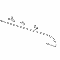 OEM Kia Spectra Hose Assembly-Rear Washer - 0K2B167500C