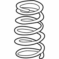 OEM 2010 Honda Element Spring, Rear - 52441-SCV-A11