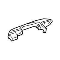 OEM 2021 Lexus UX250h Front Door Handle Assembly - 69210-33161-B0