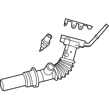 OEM Ford Maverick TUBE - CONNECTING - LX6Z-9E470-A