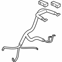 OEM 2009 Hummer H3T Cable Asm, Battery Positive(84"Long) - 19116853