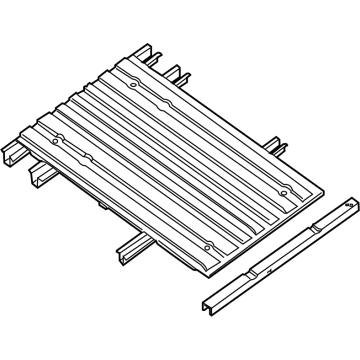 OEM 2022 Nissan Frontier FLOOR ASSY-REAR BODY - 93500-9BU0A