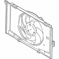 OEM BMW i3s Fan Housing - 17-42-8-642-143