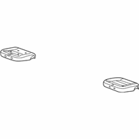 OEM 2016 GMC Canyon Seat Cushion Pad - 23314578