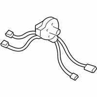OEM 2010 Chevrolet Express 3500 Coil Asm-Inflator Restraint Steering Wheel Module - 15945451