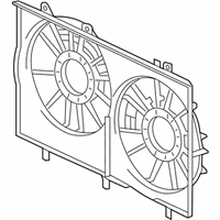 OEM Toyota Sienna Fan Shroud - 16711-0V090