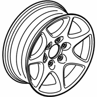 OEM 2017 Cadillac Escalade Spare Wheel - 20942019