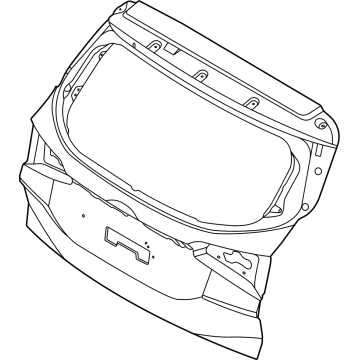 OEM Kia Seltos Panel Assembly-Tail Gate - 72800Q5030