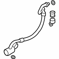 OEM Infiniti Q50 Hose-Flexible, Low - 92480-4GA0B