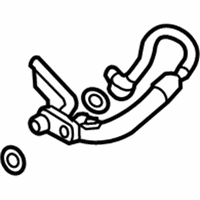 OEM 2014 Infiniti Q50 Hose-Flexible, High - 92490-4GA0C