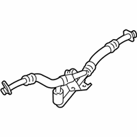 OEM 2014 BMW 650i Dynamic Drive Return Pipe - 32-41-6-796-371
