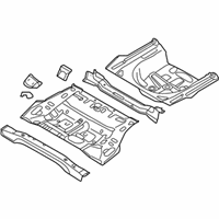 OEM 2020 Kia Cadenza Panel Assembly-Rear FLOO - 65510F6600