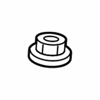 OEM 2012 Scion tC Lower Control Arm Nut - 90178-A0098