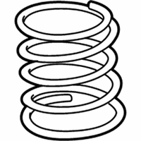 OEM 2012 Toyota Prius Coil Spring - 48131-47130