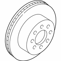 OEM 2003 GMC Savana 2500 Rear Brake Rotor - 15749909