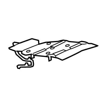 OEM Chevrolet Silverado 1500 Seat Cushion Heater - 84837432