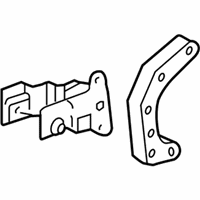 OEM 2007 Chevrolet Equinox Transmission Mount Bracket - 15244142