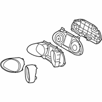 OEM Hyundai Santa Fe Cluster Assembly-Instrument - 94011-B8041