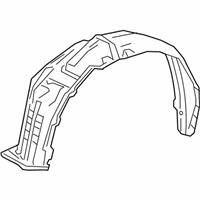 OEM 2019 Lexus NX300 Liner, FR Fender, RH - 53875-78030