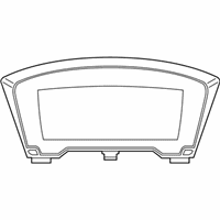 OEM 2020 BMW i8 Instrument Cluster - 62-10-6-844-239