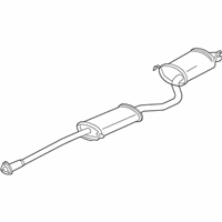 OEM Honda Pilot Muffler Set, Exhuast - 18030-S9V-A00