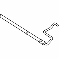 OEM Mercury Pressure Hose - 9W7Z-3A719-D