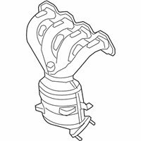 OEM Saturn Astra Exhaust Manifold (W/3Way Catalytic Converter) - 55564187