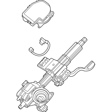 OEM Hyundai Elantra COLUMN ASSY-STEERING - 56310-BY050